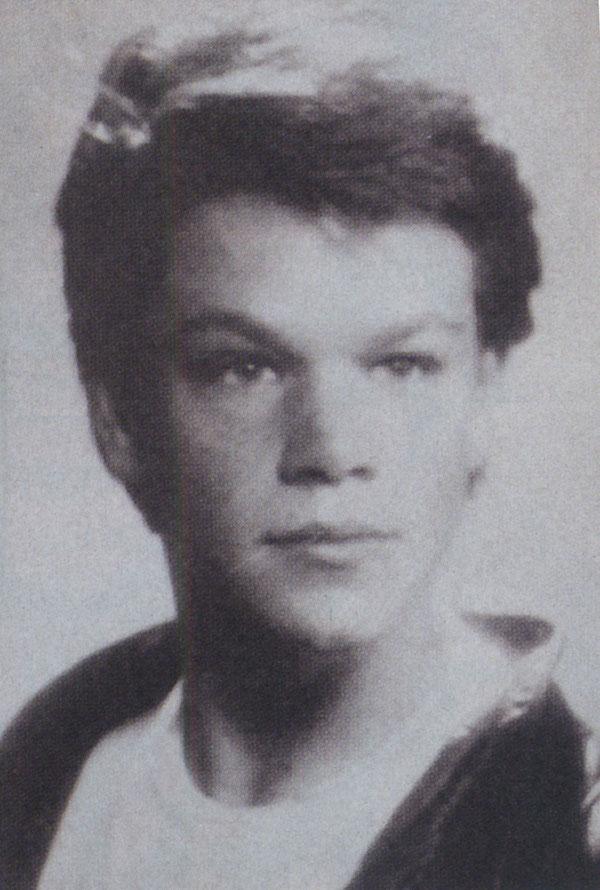 Matt damon yearbook photos