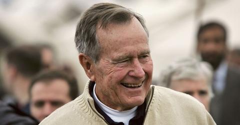 George h w bush hospitalized