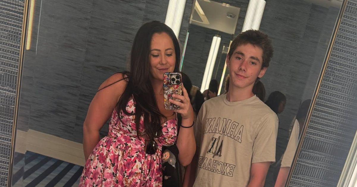 Photo of Jenelle Evans and Jace Evans