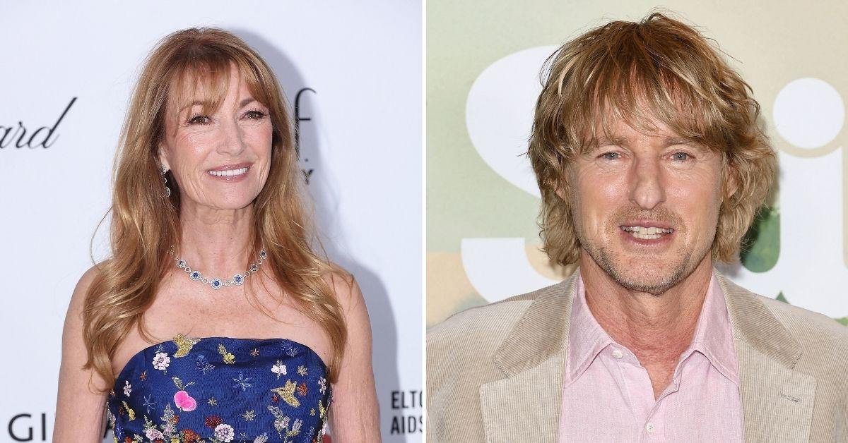 image of Jane Seymour and Owen Wilson both starred in the film 'Wedding Crashers.'