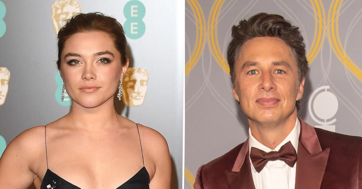 Florence Pugh & Zach Braff Exchange Sweet Messages After Split