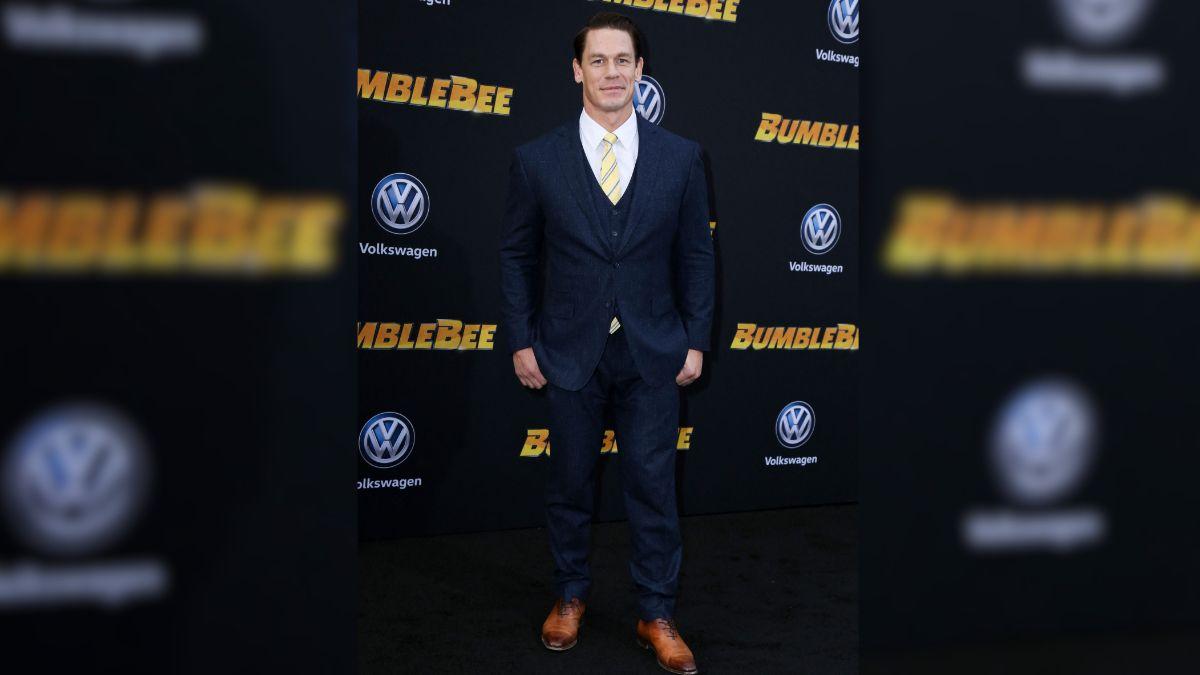 Image of John Cena revealed that he went for a second hair transplant treatment on Facebook.
