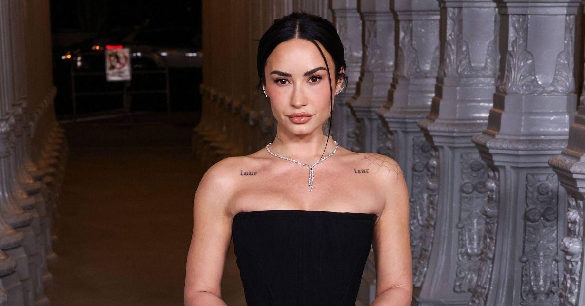 Photo of Demi Lovato met Jordan 'Jutes' Lutes in July 2022.