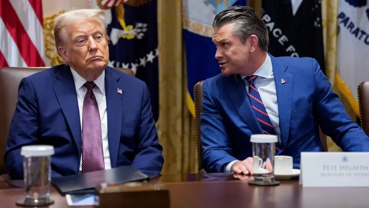 image of The defense secretary has faced intense scrutiny and widespread reporting identifying him as a proponent of Christian nationalism.