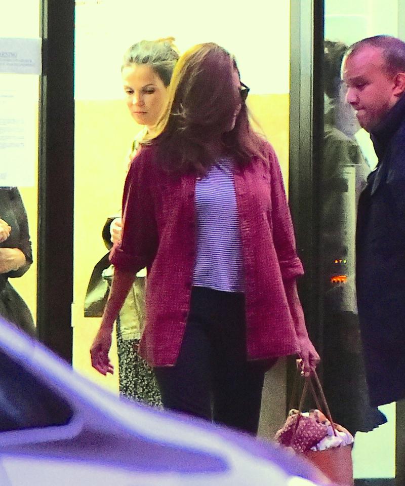 EXCLUSIVE: Eva Mendes Shows Off her Extremely Fit Post Pregnancy Body as she Leaves a Photoshoot in NYC