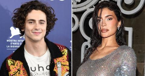 Composite photo of Timothée Chalamet and Kylie Jenner.