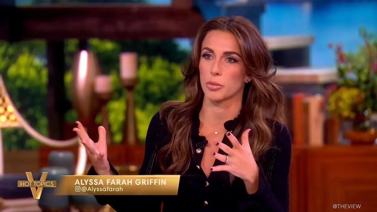 Image of Alyssa Farrah Griffin said Vance is 'kidding himself' if he thinks Donald Trump will immediately endorse his 2028 run.