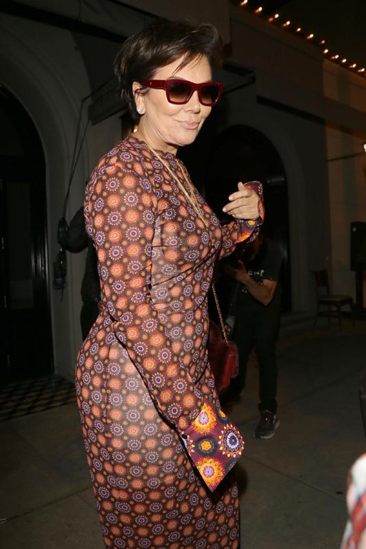 Kris Jenner looks stunning after dinner at Craig&#8217;s