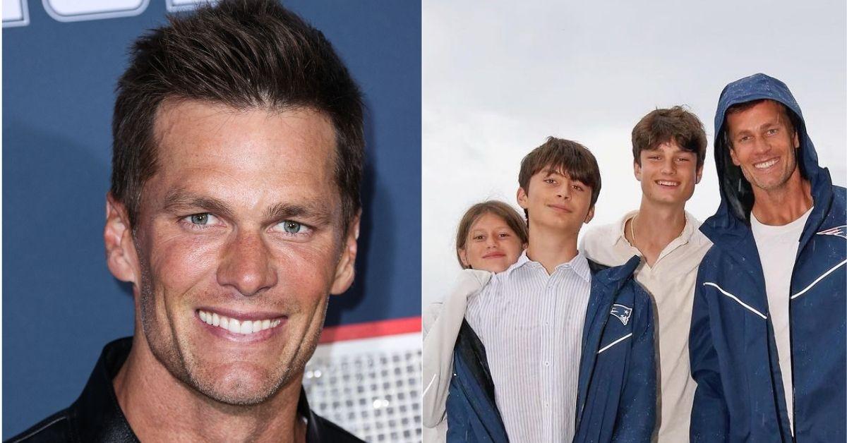 tom brady parenting three kids