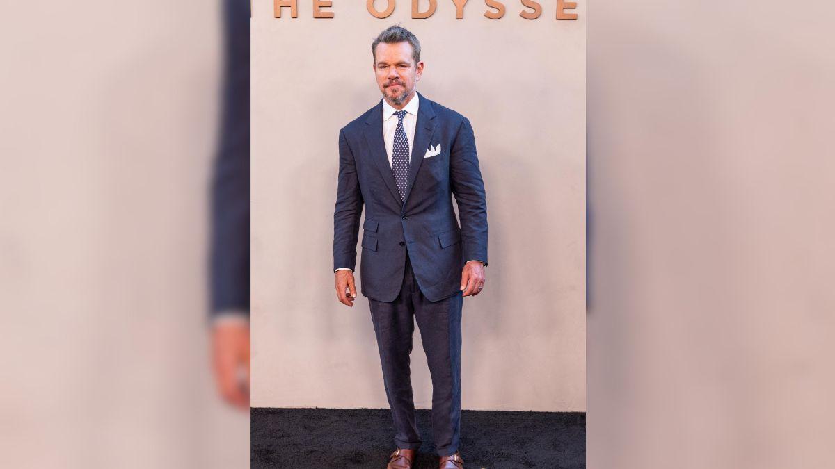 Image of Matt Damon said his career had been an 'incredible journey.'