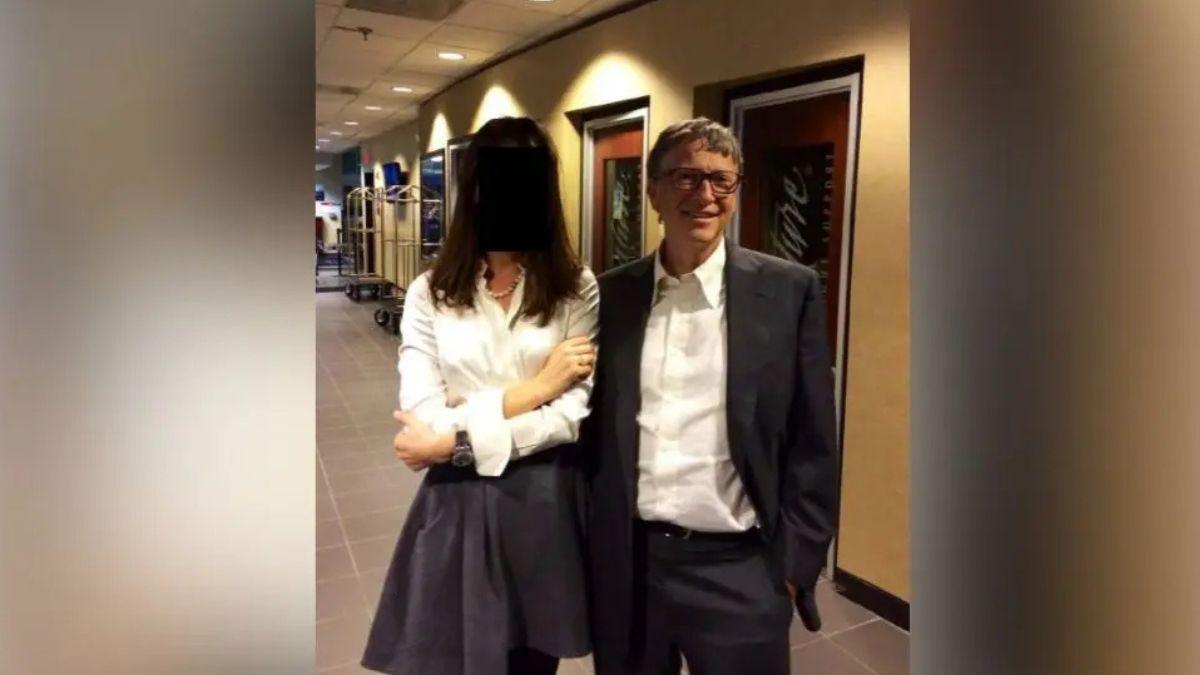 Photo of Bill Gates was pictured in the Jeffrey Epstein files, though he claimed he 'never' went to the financier's island.
