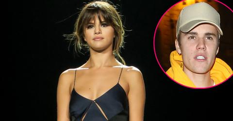 selena gomez rehab not talking justin bieber