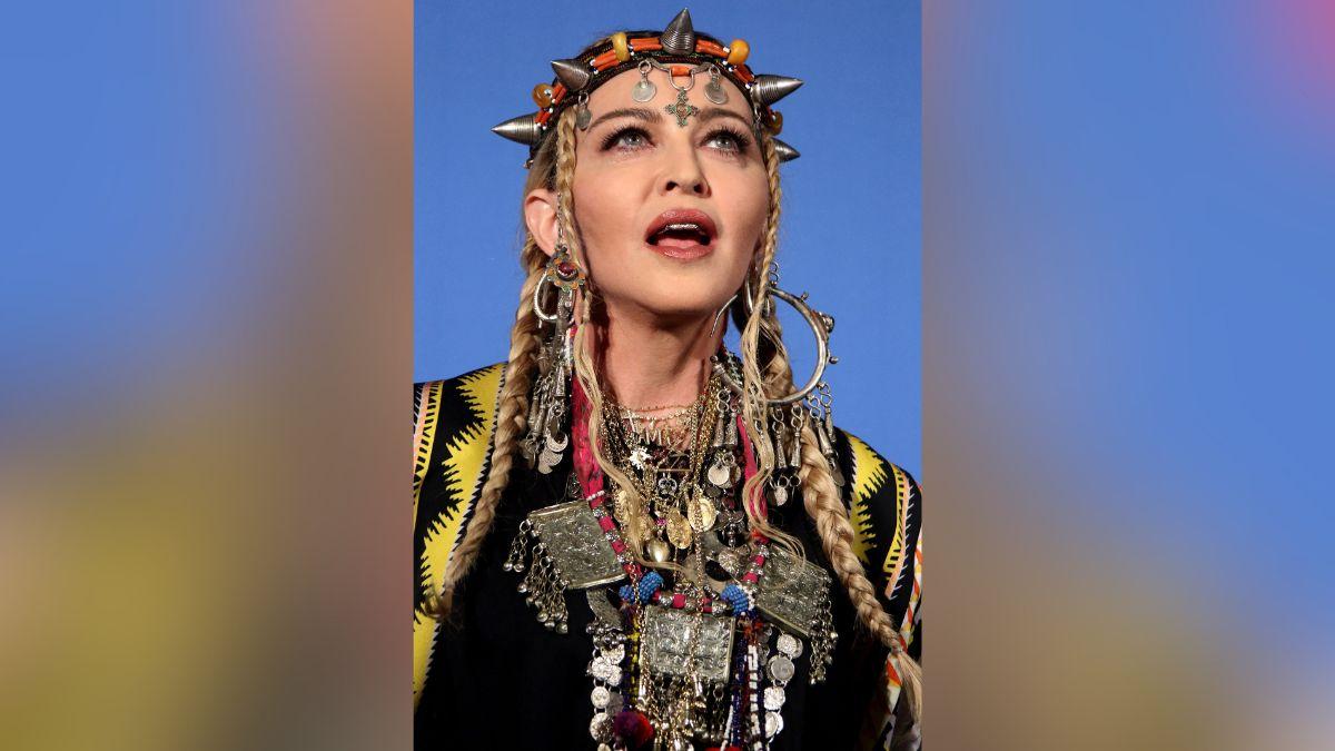 Image of Madonna did not want to pose on the cover of JFK Jr.'s magazine.