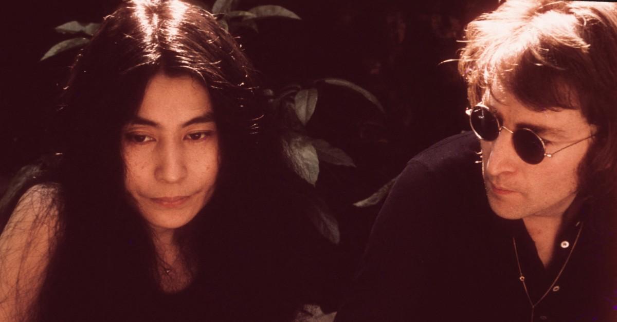 image of Yoko Ono shares a son with John Lennon. 