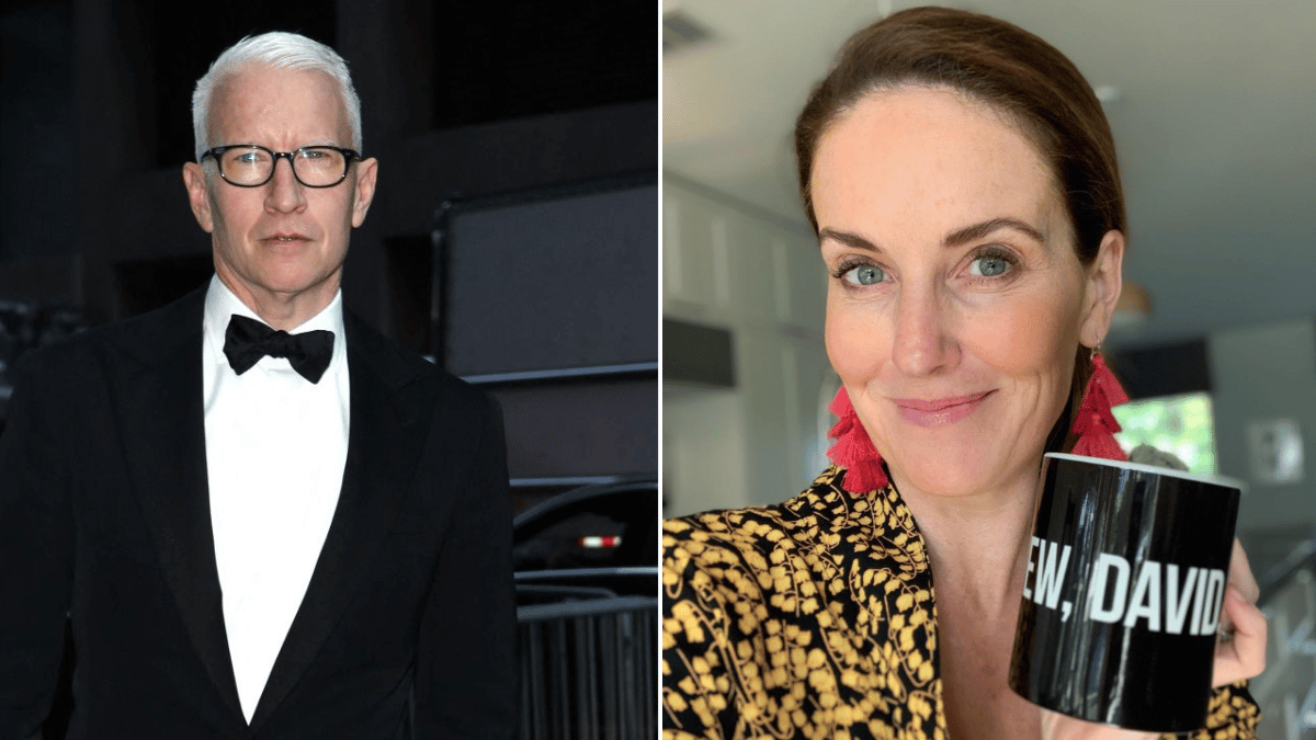 Anderson Cooper; Sharyn Alfonsi