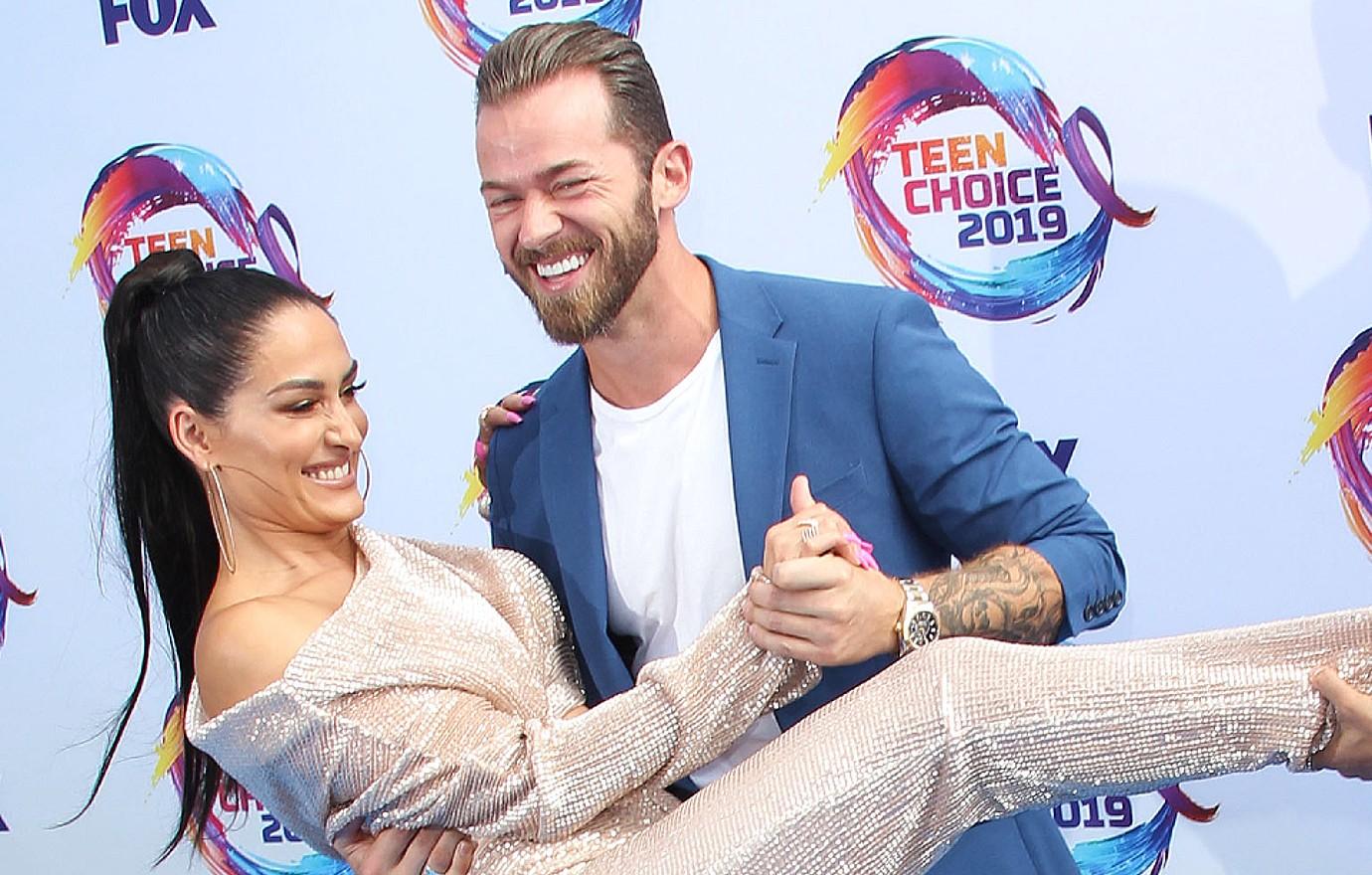 Nikki Bella and Artem Chigvintsev Officially Tie The Knot photo