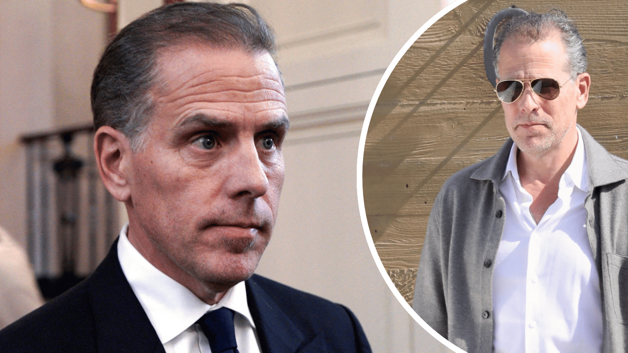 Composite photo of Hunter Biden.