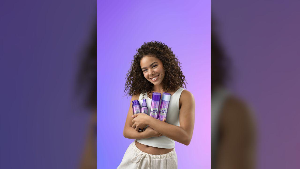 image of  The actress loves Aussie's new Ultra Smooth Collection