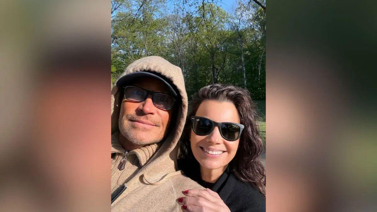 Image of Fran Drescher and Peter Marc Jacobson recently traveled to Berlin together.