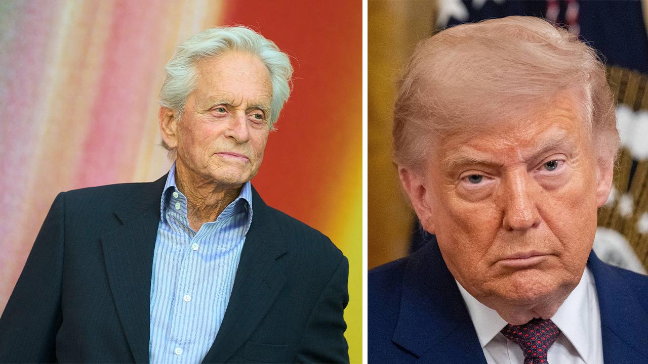Image of Actor Michael Douglas has been a vocal critic of Donald Trump.