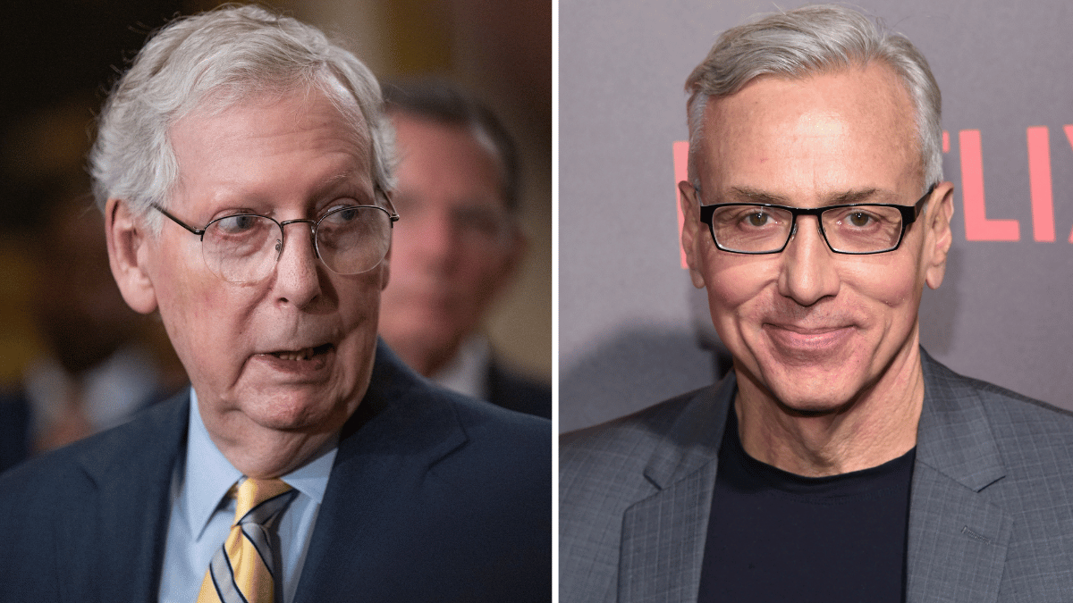 Image of Dr. Drew Pinsky questioned claims that Mitch McConnell is doing well.