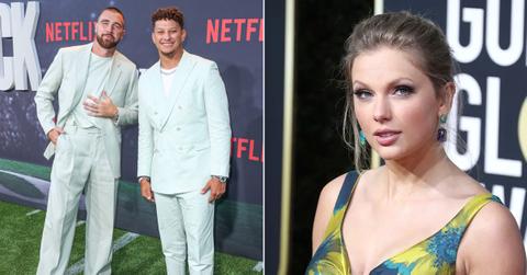 travis kelces teammate patrick mahomes approves taylor swift cool