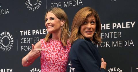 today show tension hoda savannah