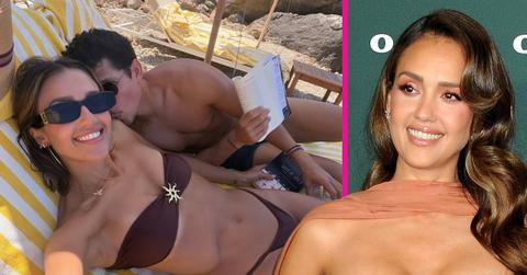 Image of Jessica Alba wowed in photos from her couple's getaway.
