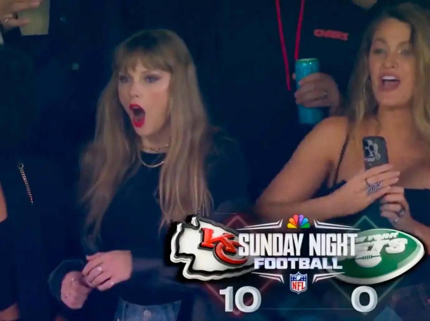 NFL Shouts Out Taylor Swift in X Bio After Attendance at Chiefs-Jets Game