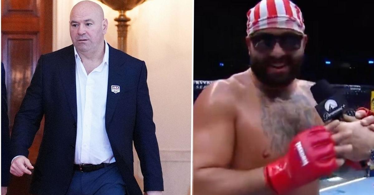 UFC CEO Dana White Condemns Fighter Josh Hokit's 'False and…