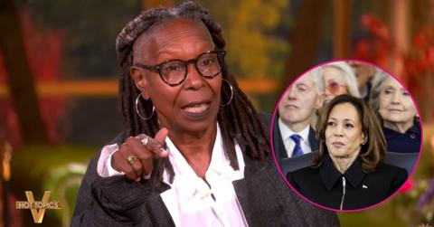 Composite Photos of Kamala Harris and Whoopi Goldberg