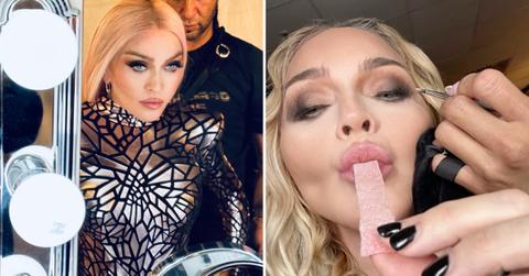 madonna behind the scenes photos worldwide tour