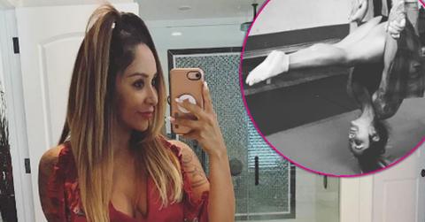 jersey shore snooki skinny trapeze workout long