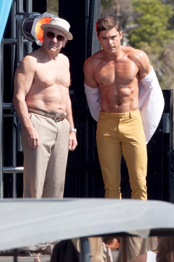 Zac Efron Is Shirtless Again! See His Insane Abs On The Set of Dirty ...