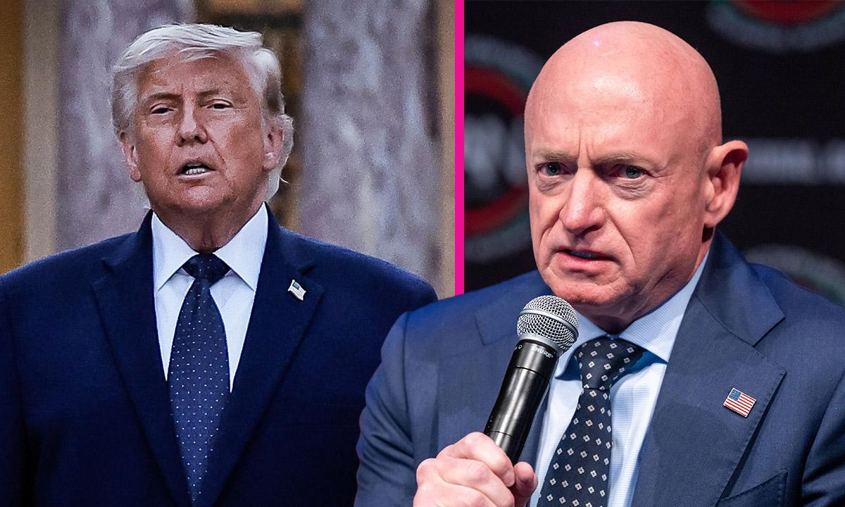 Senator Mark Kelly,Donald Trump