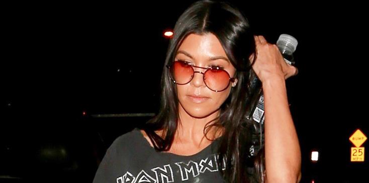 Kourtney Kardashian and Quincy Brown stay close after a dinner at Craig&#8217;s