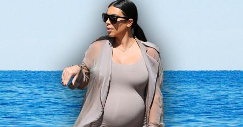 Kim kardashian weight gain pregnant pregnancy