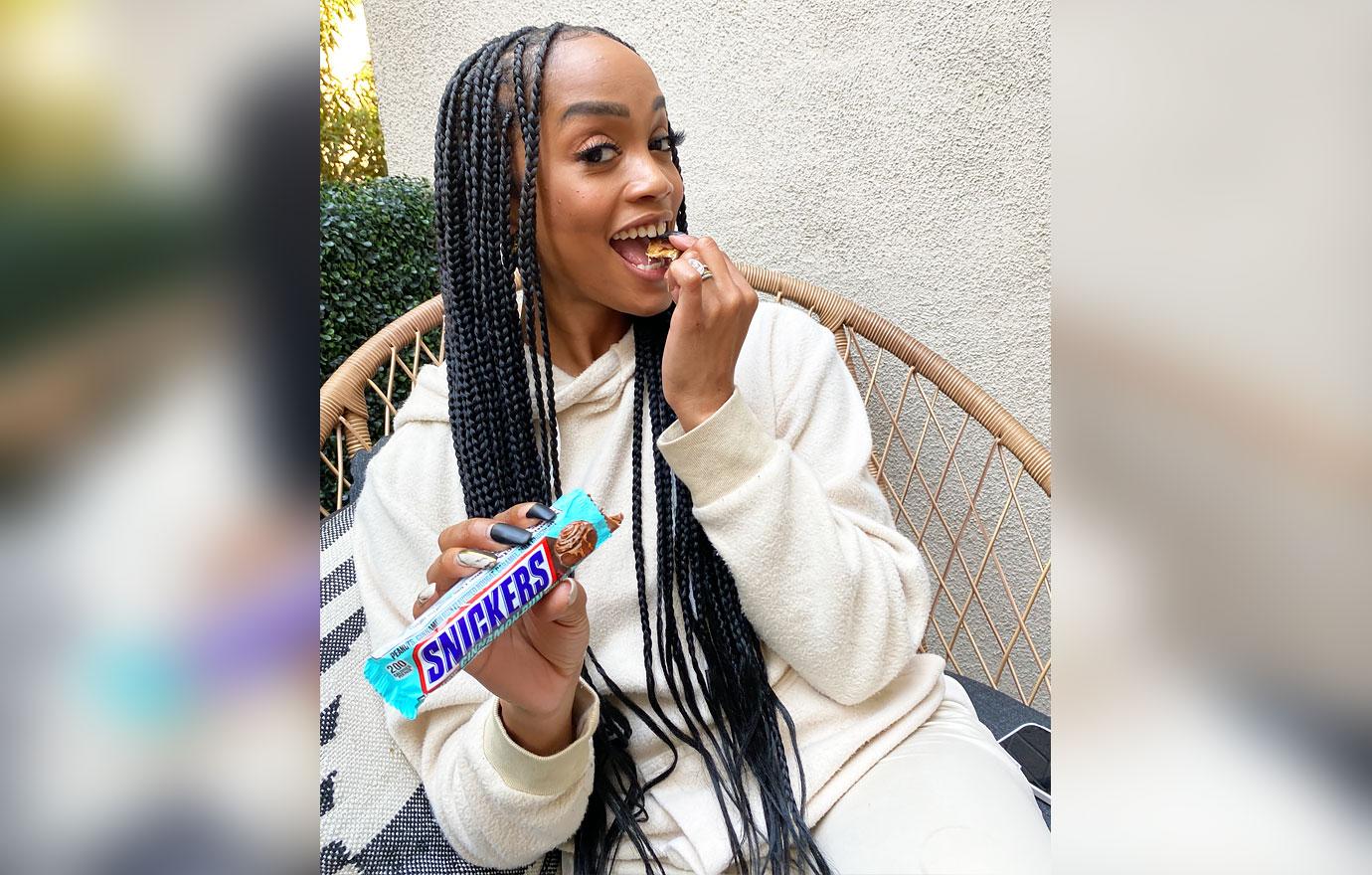 rachel lindsay snickers cinnamon bun