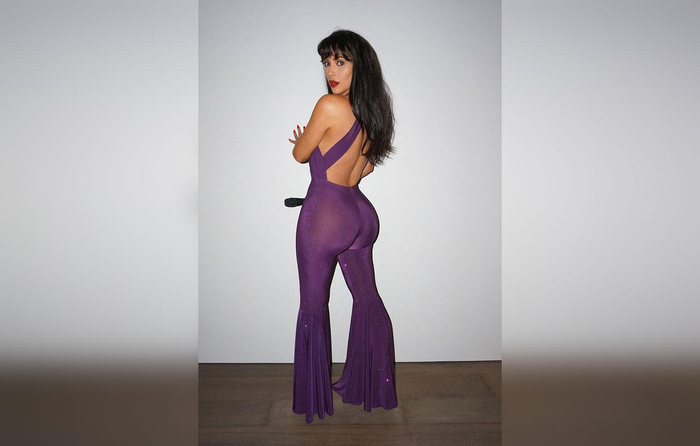 Kim Kardashian As Late Singer Selena 'Legally Blonde' Halloween