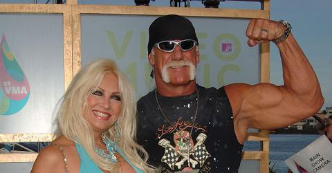 Photo of Linda and Hulk Hogan.