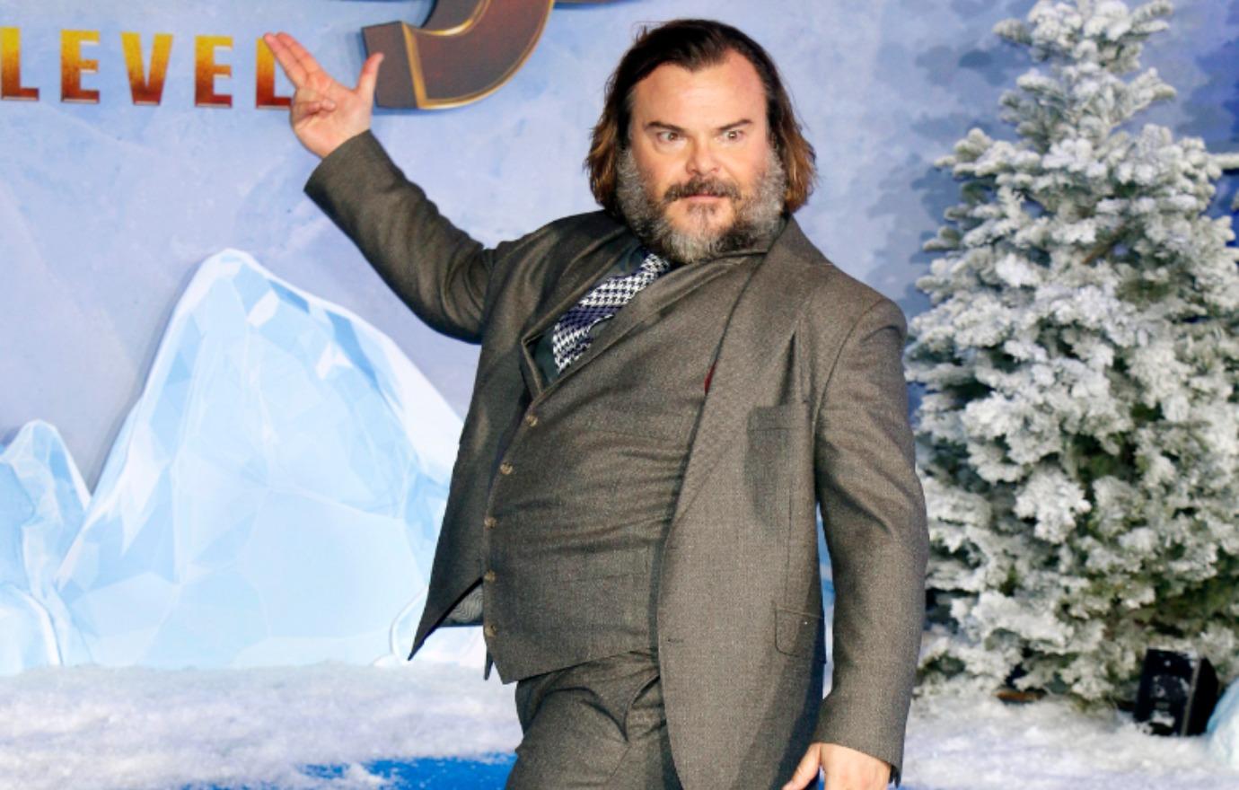 Jack Black somersaults onstage at MTV Movie and TV Awards