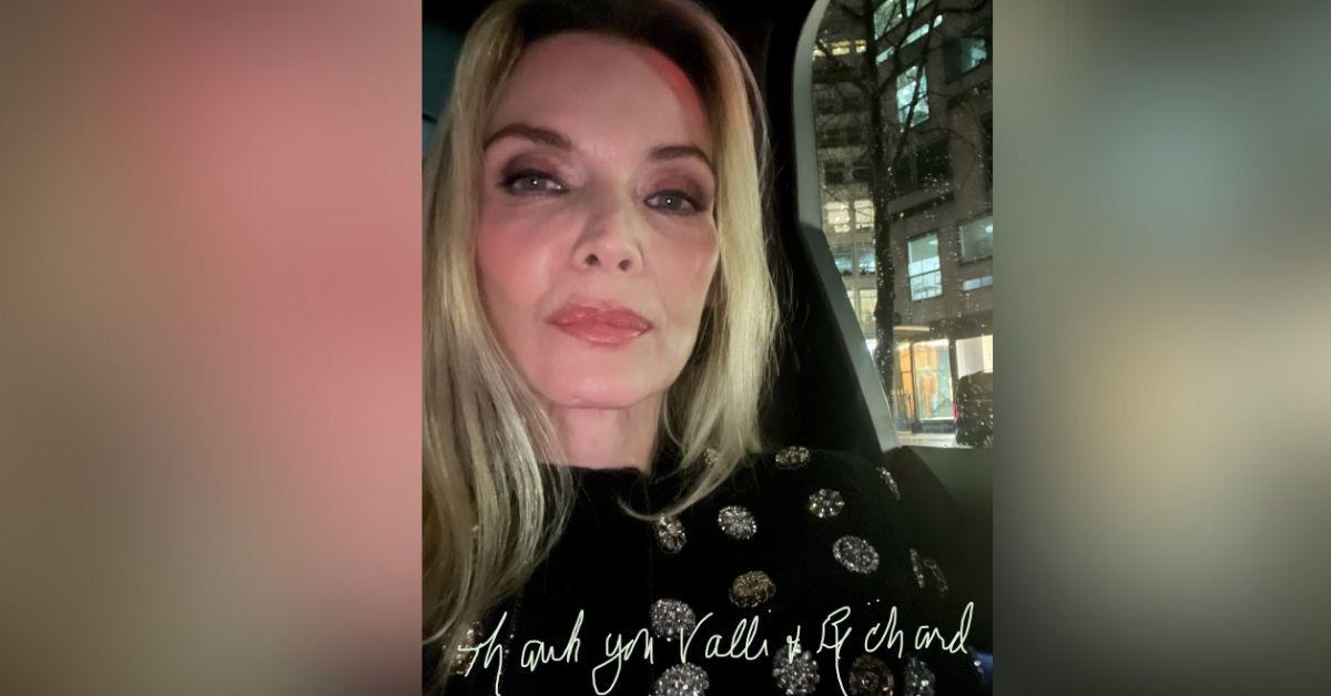 image of Michelle Pfeiffer shared some photos from her Paris trip. 
