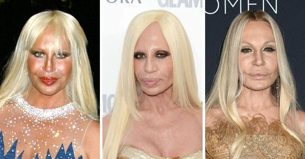 donatella versaces transformation