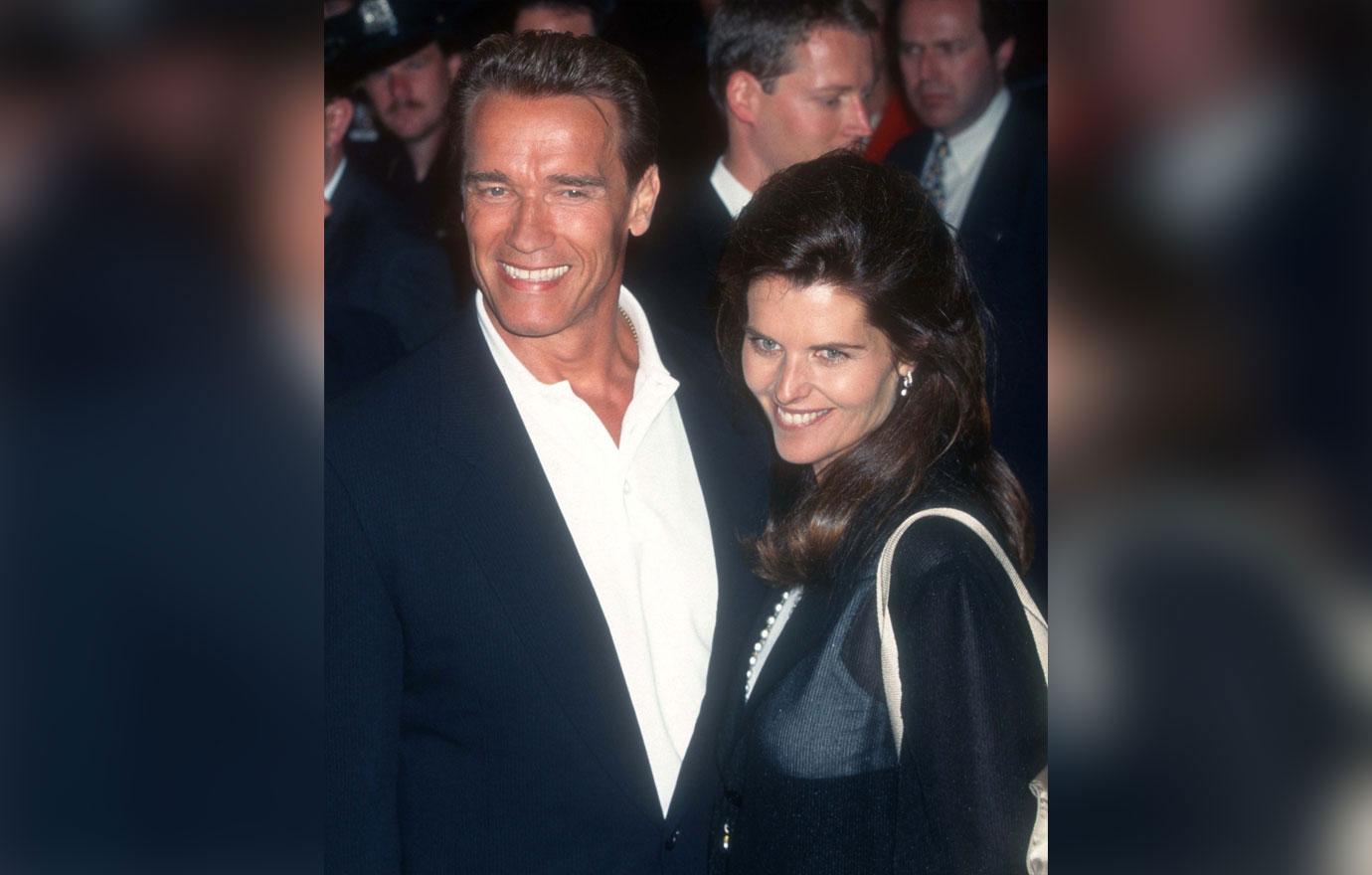 maria shriver felt invisible standing next ex husband arnold schwarzenegger