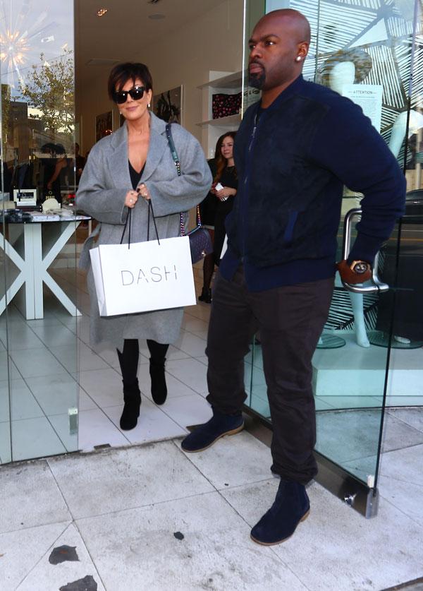 Kris Jenner Corey Gamble Engaged Christmas Gifts Diamond Ring