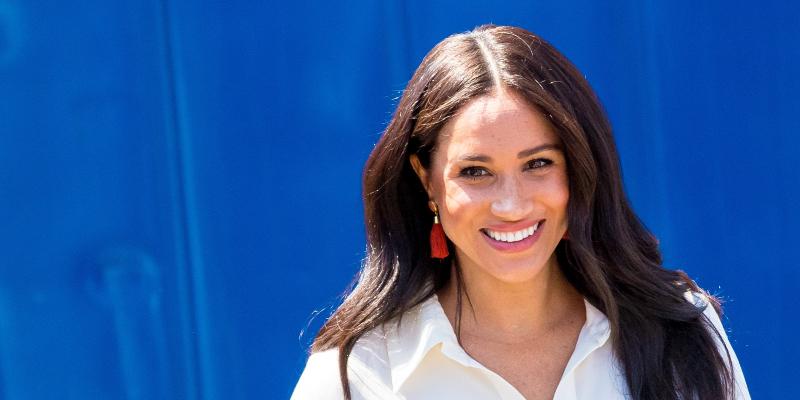 Meghan Markle at her 39th birthday party