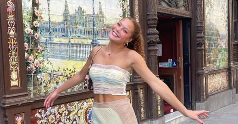 michael strahan daughter isabella bikini brain cancer photos