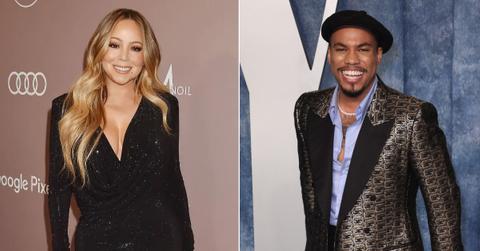 Composite photo of Mariah Carey and Anderson .Paak