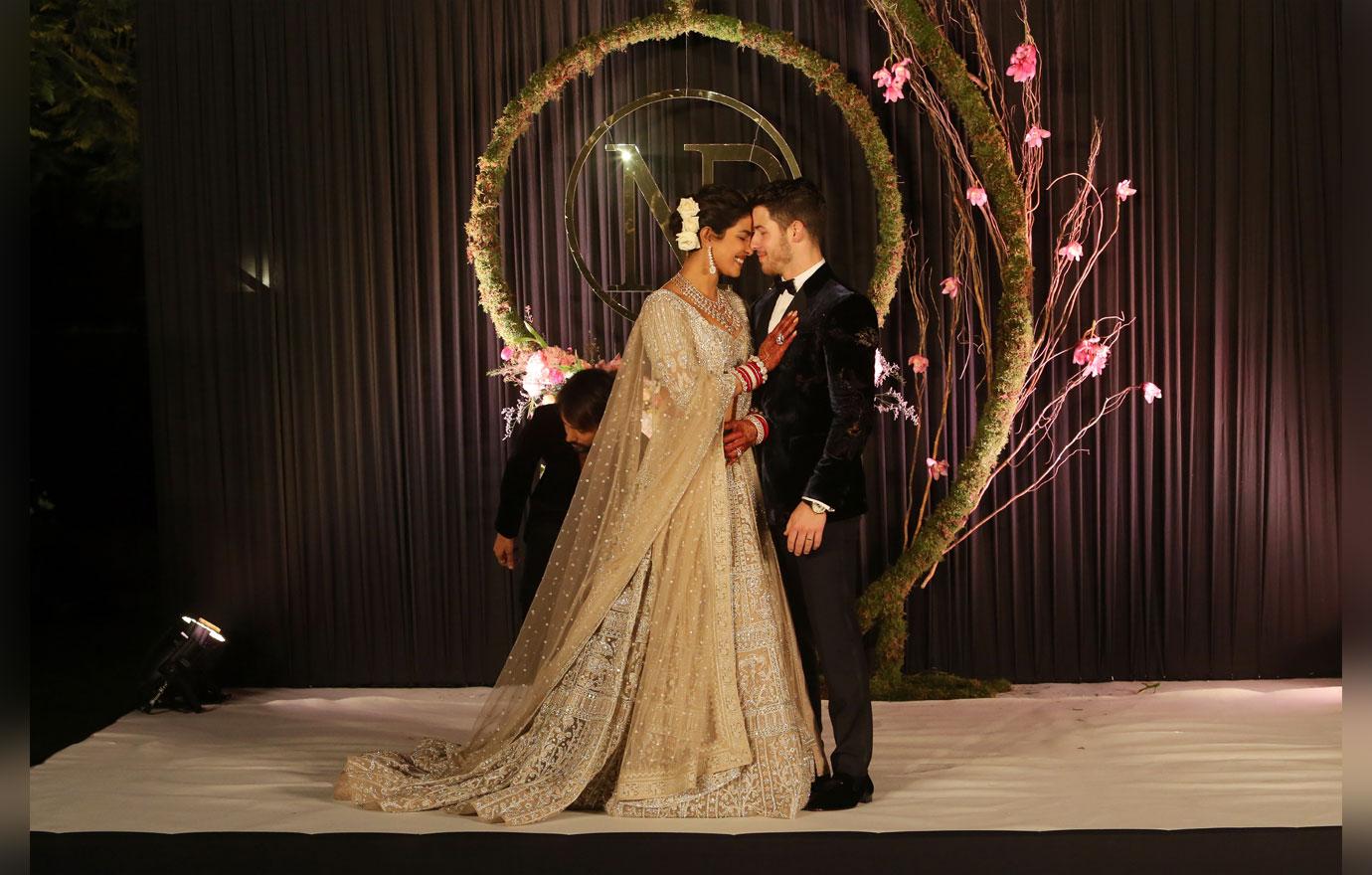 See Sophie Turner's Reception Dress for Nick Jonas and Priyanka Chopra's  Wedding