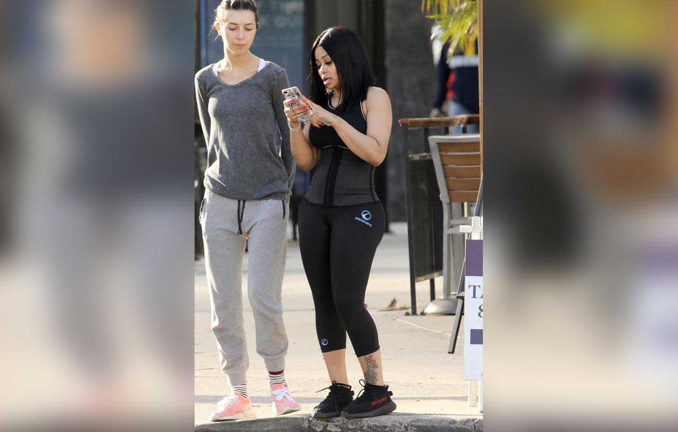 Blac chyna jogging